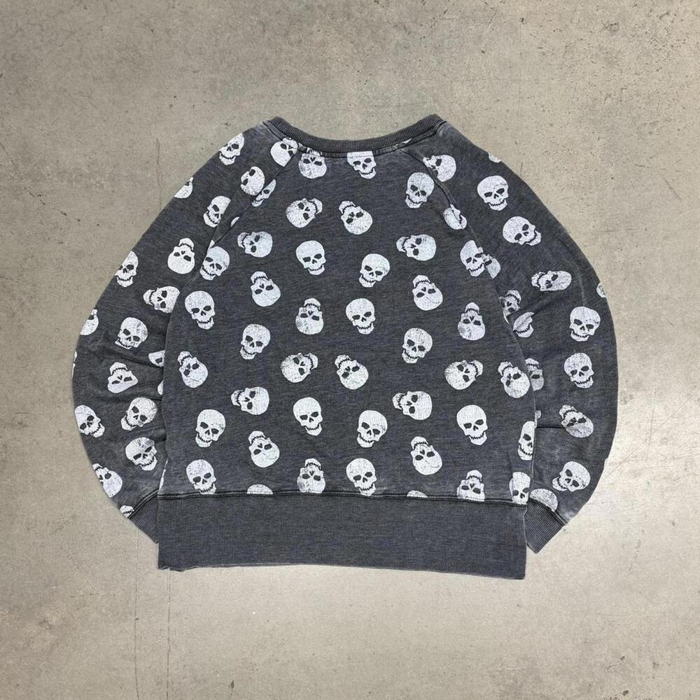 American Vintage Men's Grey and White Sweatshirt - Picture 3 of 5